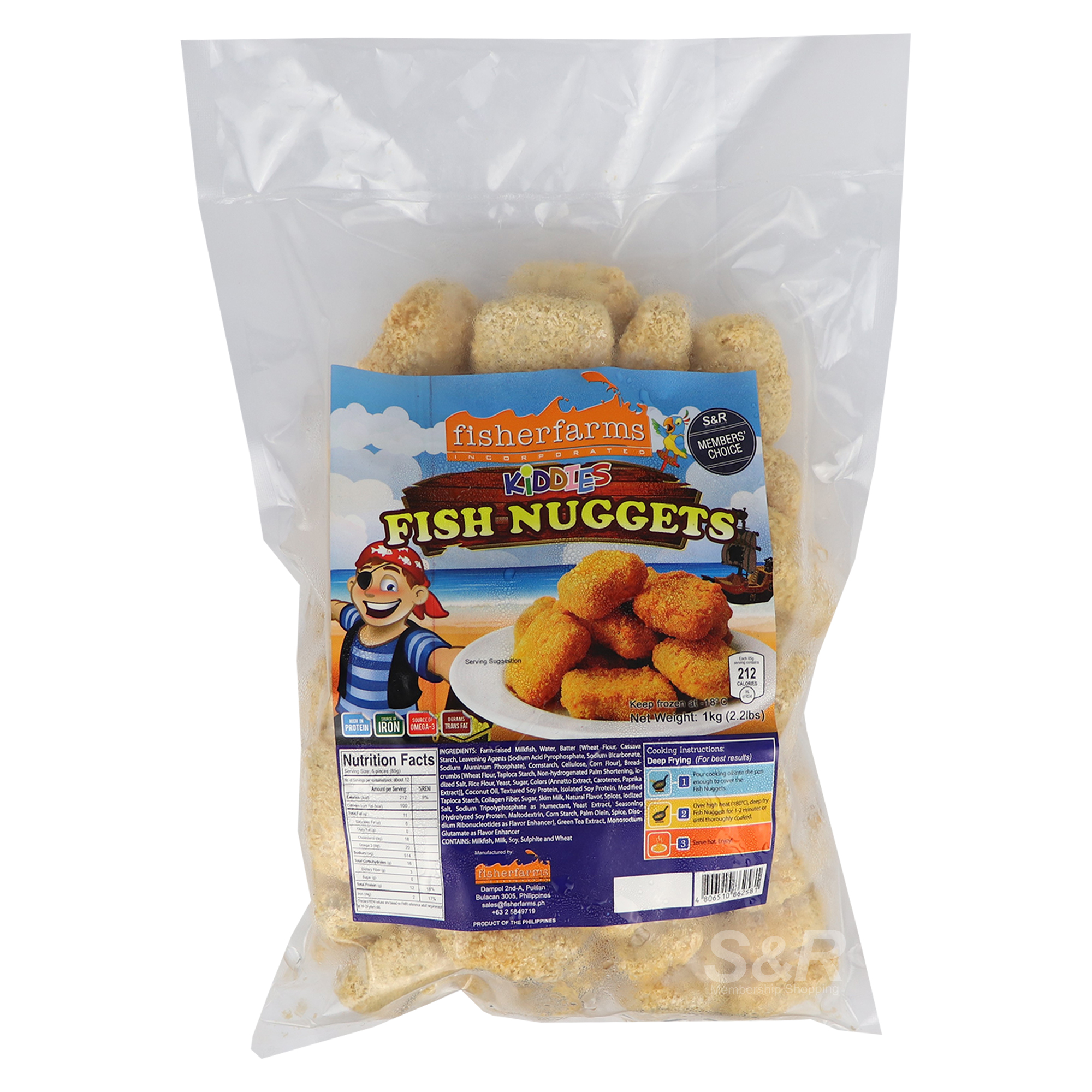 Fisherfarms Kiddies Fish Nuggets 1kg Fisherfarms Kiddies Fish Nuggets 1kg